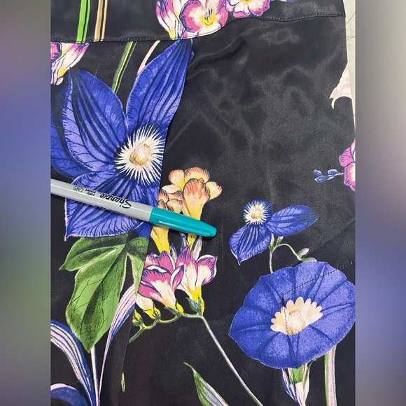 NWT Corey Lynn Calter x Anthropologie Strapless Maxi Dress S Floral Pockets FLAW - Picture 14 of 14